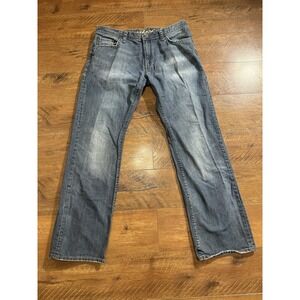 Vintage Mavi Jeans Leo Easy Bootcut Men's 36x34 Blue Low Rise Medium Wash Denim